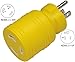 Conntek 30222-YW 15A to L5-30R Plug Adapter,Yellow