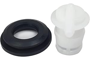 SPURICK Fuel Tank Vent Valve & Grommet Kit, Fuel Vapor Gas Tanks Not Leaks Seal for Ford, Jeep Wrangler YJ XJ MJ ZJ, Grand Cherokee, Dodge Ram Van, Vanagon, Chrysler Cirrus, Replaces 5360058 911-060 52018823