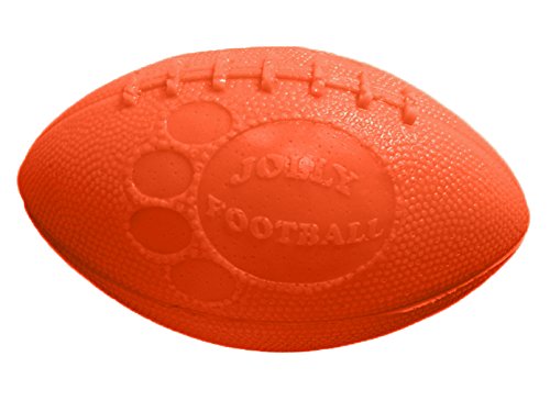 Jolly Pets 8-Inch, Jolly Football, Orange
