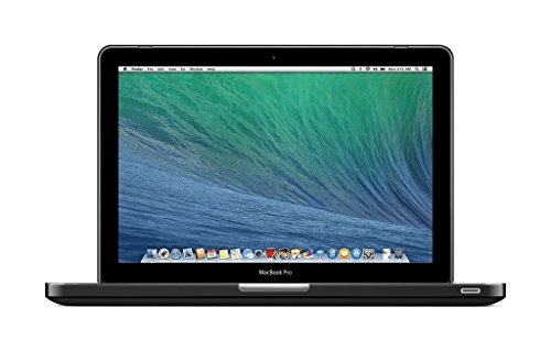 UESWILL 3in1 Glossy Crystal Clear See Through Hard Shell Case Cover for MacBook Pro 13" with CD-ROM (Non-Retina)(Model:A1278) + Keyboard Cover and Screen Protector + Microfibre Cleaning Cloth, Black - Thumbnail 4