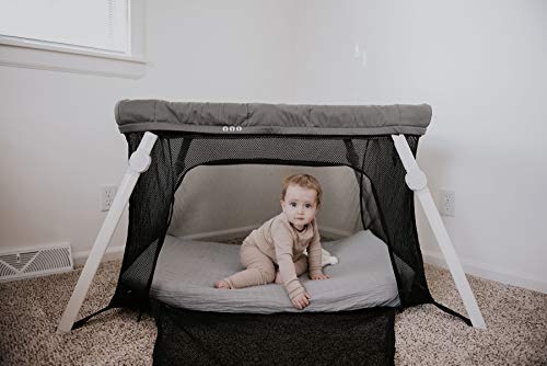 4 Premium+Perfect+Playard+Mattress+Stripes