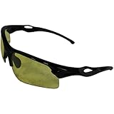 Smith & Wesson M&P Harrier Half Frame Interchangeable Shooting Glasses with Impact Resistance and Anti-Fog Lenses for Shootin