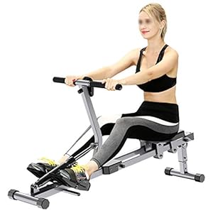 ZYCSKTL Rowing Machine Indoor Rower,Indoor Hydraulic Rowing Machine, 12-stage Resistance Adjustment Rowing Machine, 150kg Weight-loss Rowing Machine
