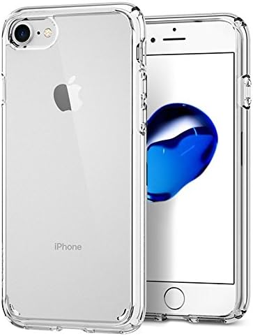 Znoble iPhone 8 Case With Screen Protector,iPhone 7 Case With Glass Cover Shock-Absorption Bumper and Anti-Scratch Clear Back for Apple iPhone 8 (2017),iPhone 7 (2016),4.7 Inch (HD Clear)