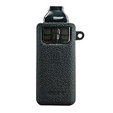 DSC-Mart Texture Case for Aspire Breeze 2, Anti-Slip Silicone Skin Cover Sleeve Wrap Gel Fits Aspire Breeze2 Kit Box MOD (Black)