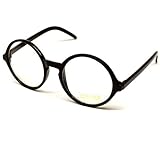 E22-vp Round Costume Glasses Eyeglasses Kids~Adults (Age 8 & over)