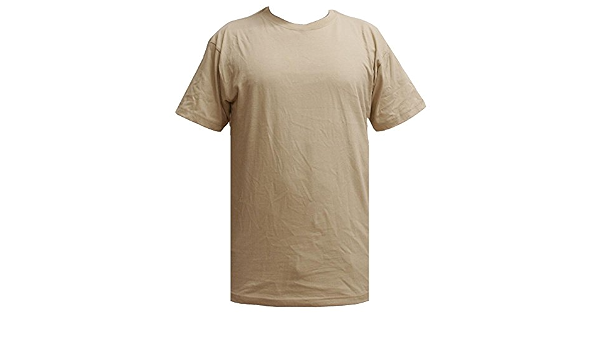 Mitchell \u0026 Ness Beige Blank Blanko Tee 