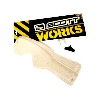 Scott Hustle/Tyrant Series Works ProStack Tear-Off Off-Road/Dirt Bike Motorcycle Eyewear Accessories 3Pk - Laminate