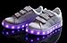 Santiro Kids 7 Colors LED Light up Sneakers for Boys Girls(Toddler/Little Kids/Big Kids)