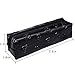 Aisa Women Fashion Glossy Hologram Laser Cosmetics Storage Bag Emboss Skull Pencil Case Holder Stationery Box Skull