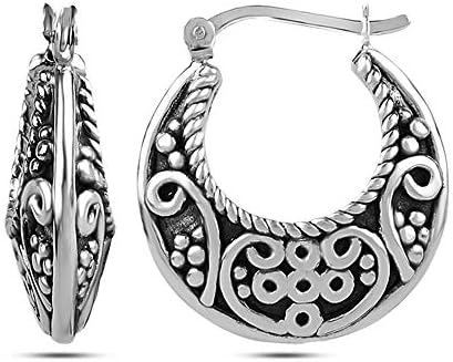70 Pezzi 25X3MM Bali Tubo Perlina Antico Argento Sterling Placcato 310