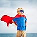 Blulu 20 Pieces Superhero Masks Eye Masks Felt Cosplay Masks Half Masks Party Masks with Elastic Rope for Party, Multicolor