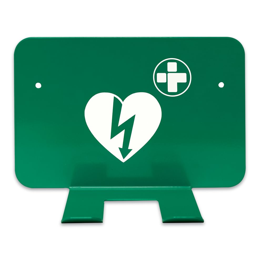 Reliance Medical Universal AED Wall Bracket - Sturdy Metal Construction Fits Any Device for Easy and Secure Placement Ideal First Aid Workplace Emergency Services Size 18.7cmL x 12.4cmW x 10cmH
