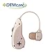 Personal Sound Amplifier. The most affordable with best quality hearing helper. Behind The Ear, Easy To Use, Clear Sound, Fit Both Ears, Energy-Saving Technology, with 4 ear buds (Large, Medium, Small and Mini) to fit most customers. New flexible tube best fit over ear. Ear buds made from special soft rubber that's comfortable. One LR44 / 357 / 76 button cell battery included(20 hours). PR44 / 675 button cell battery available for purchase separately (100 hours).