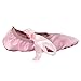 MSMAX Girl's Silk Dance Shoe Ballet Slipper