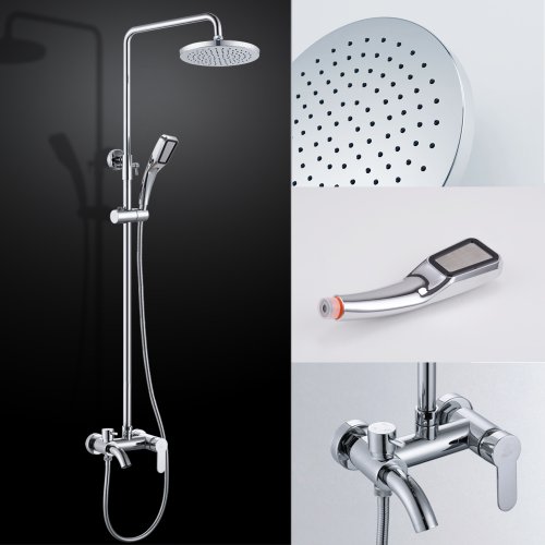 KES X664P Bathroom European Shower System Rainfall Shower Head
