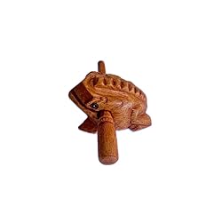 Classic Handmade Percussion Instruments Wooden Frog