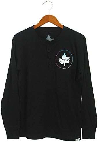 Chon Men's Woohoo Long Sleeve Medium Black