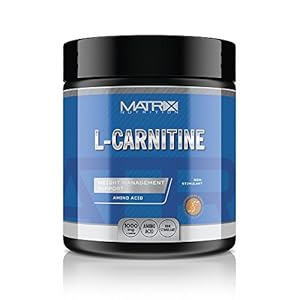 Matrix Nutrition L-Carnitine – Fat Burner Weight Loss – Amino Acid – 2 Tablets 500mg Serving. (500 Tablets)
