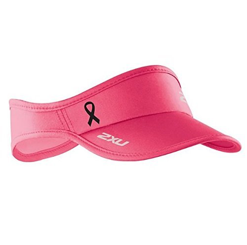 2XU Run Visor, Cerise Pink, One Size