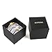 Komene Triple 3 Titanium Steel Cable Wire Cuff Twisted Bangle Bracelet Set for Women Teen Girls, Silver/Golden/Rose Golden