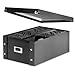 Media Storage Box, Holds 120 Slim/60 Std. Cases, Sold as 2 Each