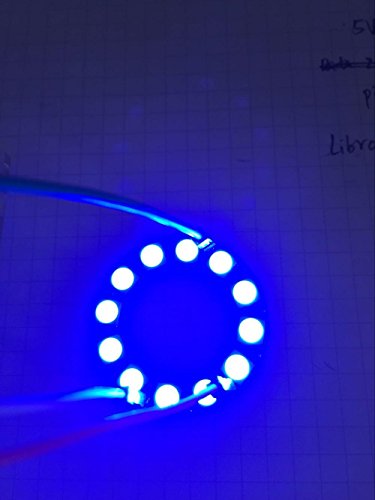 DIYmall 12 Bits 12 X WS2812 5050 RGB LED Ring Lamp Light with Integrated Drivers
