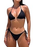 DOBREVA Women's Two Piece Swimsuit Triangle Bikini