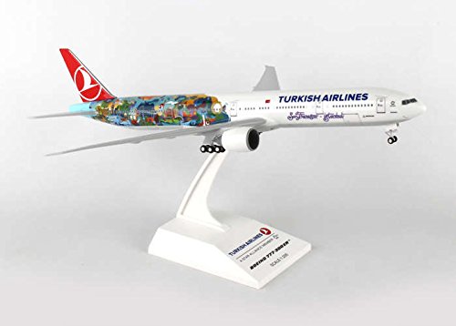 SKR854 Skymarks Turkish 777-300 1:200 W:Gear Safranbolu Model Airplane