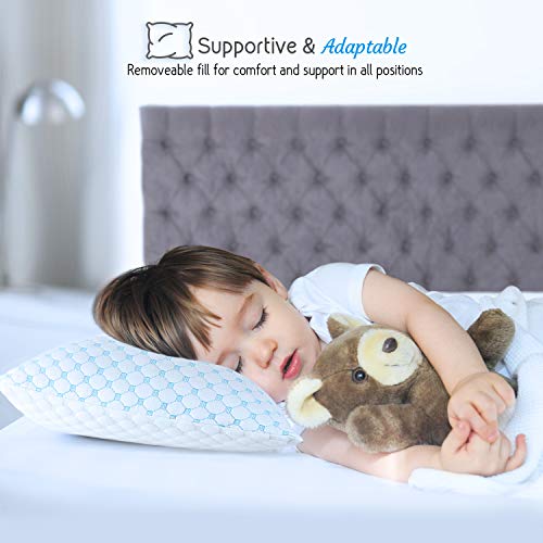 Clara Clark Cooling Pillows for Sleeping Memory Foam Pillows Luxury