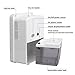 Dehumidifier, 1500ml Tank Powerful Thermo-Electric Intelligent Dehumidifier for Home, Quietly Gathers Up to 400ml - Great For bedrooms, bathrooms, RV, Laudry or basements Approx 1200 Cubic Feet