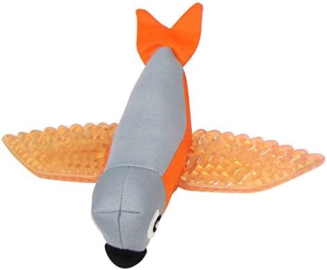 FFDPET fouFIT Soaring Bird Toy for Dogs - Orange