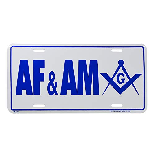 AF&AM Masonic License Plate