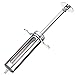 New 30ml Reusable Stainless Steel Hypodermic Veterinary Animal Syringe Glass for Lab