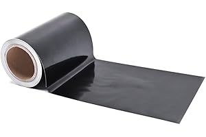 Light Blocking Tape - Adhesive Black Sheet for LCD Panels, Appliances, Lamp Strips, Cable - Blocks 50-70% of Light