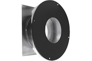 SELKIRK SPORT Selkirk Metalbestos Stainless Steel 6T-IWT 6-Inch Insulated Wall Thimble, No Size