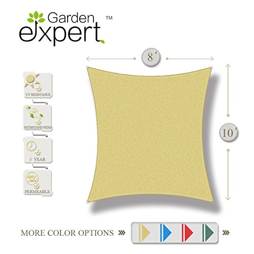 Garden EXPERT knitting Sun Shade Sail for Garden,Outdoor and Patio
