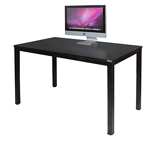 Need Computer Desk 47" Computer Table with BIFMA Certification Sturdy Office Desk Writing Desk, Black Brown AC3CB-120