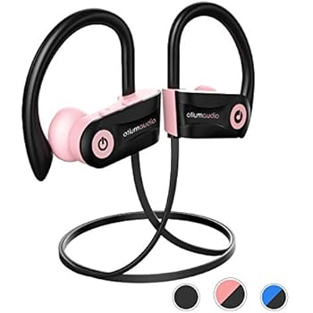 Bluetooth Headphones, Otium Best Wireless Earbuds for Women, Girls, Stereo Bass in-Ear IPX7 Waterproof 9 Hours Playtime Running Sports Workout Earphones