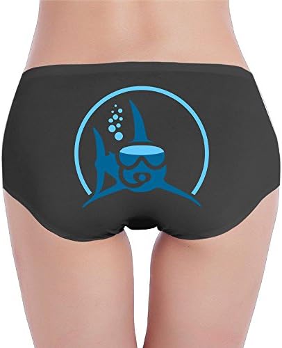 Walking Slippers Shark Scuba Diving Women's Soft Underwear Briefs Pajamas Pyjama Trousers S