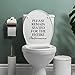 Vinyl Wall Art Decal - Please Remain Seated for The Entire Performance - 9.17