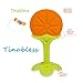 Baby Teething Toys - Tinabless Teethers for Babies BPA Free Freezer Safe with Pacifier Clip/Teether Holder, Set of 4 Silicone Infant and Toddler Teethers