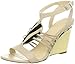 Calvin Klein Women's Marion Shiny S Nappa Wedge Sandal