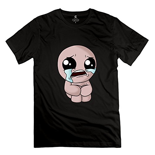 Binding Isaac Joke 100% Cotton Black T Shirts For Adult Size L