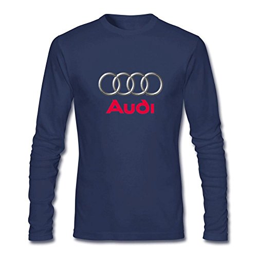 RNUER Audi Logo Men's Long Sleeves T-Shirts