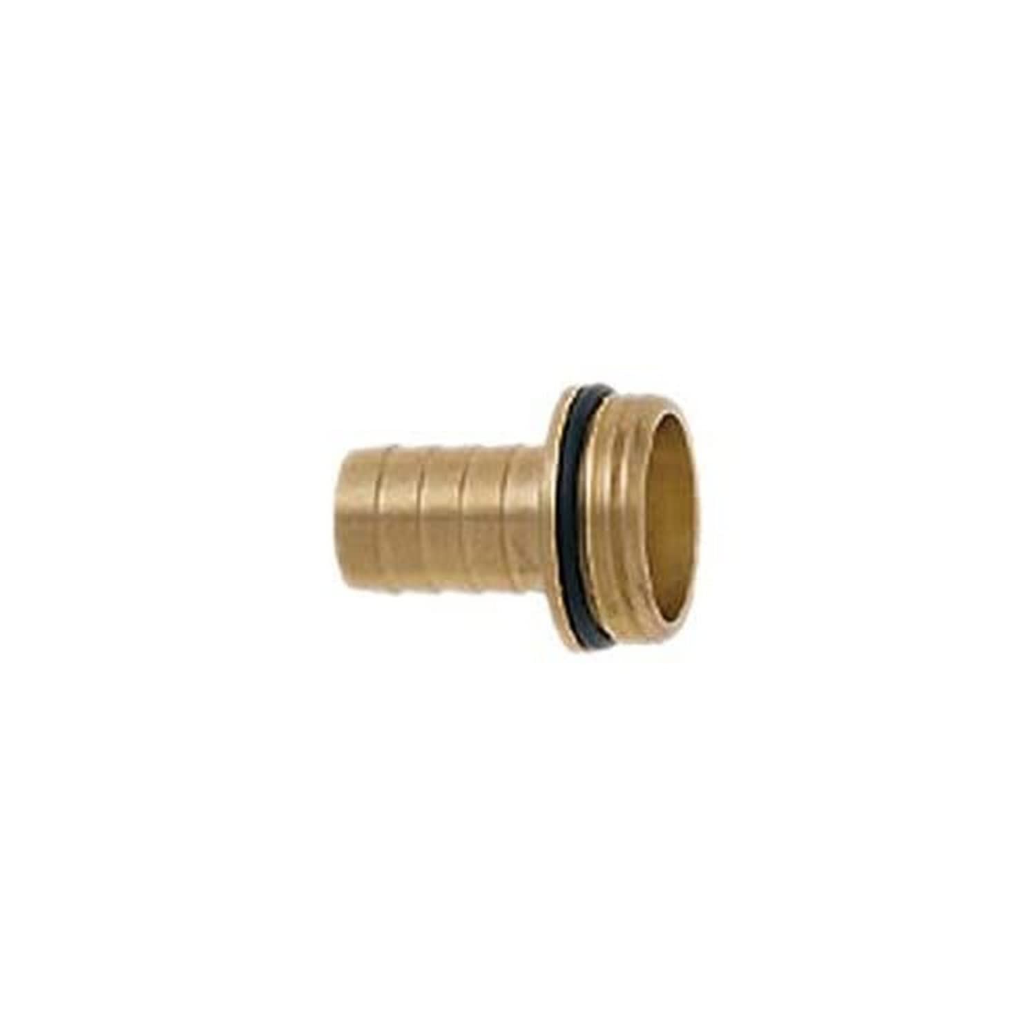 Siena Garden Wassertechnik 571729 1/3 Screw Connection with Bead and O-Ring Seal 32 mm (1 1/4 Inch) Brass