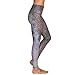 Teeki Mermaid Fairyqueen Teal Hot Pant Yoga Leggings (Medium)