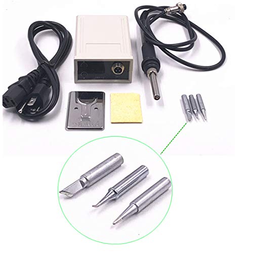 100V~240V Wide Voltage Portable Soldering Iron Digital Display and Adjustable Temperature Welding Soldering Iron with 3pcs Different Tips