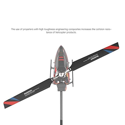 GRTVF 6-Kanal-Fernbedienung Hubschrauber 3/6-Achsen-Gyroscope RC-Flugzeug 3D / 6G-Dual-Modus RC-Flugzeug 2,4g… – Bild 6