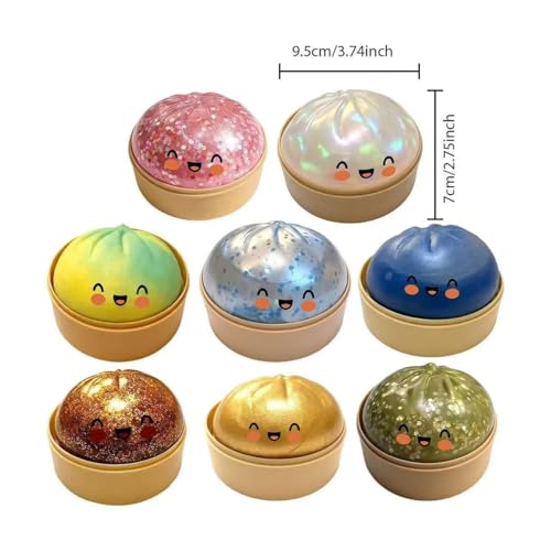 ORCHID M® Big Squishy,Squishies, Squishies, Colorful Stress Fidget, Soft Squeeze Decompression Dough, Sensory Stress Ball Squeeze Toys